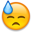 emoji github:sweat